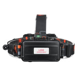 XANES,1200LM,Headlamp,Modes,Adjustable,Bicycle,Cycling,Waterproof,Fishing,Light,Night,Warning,Lantern