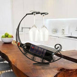 Metal,Bottle,Storage,Holder,Stand,Bracket,Storage,Baskets