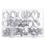 Suleve,60Pcs,Injection,Clamp,Stainless,Steel,Adjustable,Clamp,Assortment