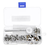 20Pcs,Screw,Buckle,Buttons,Press,Studs,Fastener,Sewing,Clothing,Craft,Fixing