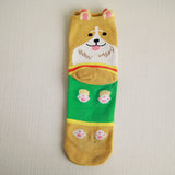 Women,Cartoon,Middle,Socks,Breathable,Elastic,Sport,Socks