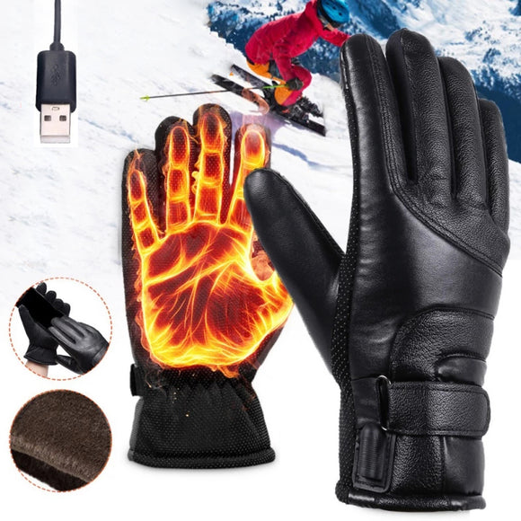 IPRee,Control,Electric,Heated,Gloves,Touchscreen,Winter,Hands,Warmer,Thermal,Glove,Windproof,Skiing,Cycling,Motorcycles