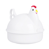 Microwave,Boiler,Cooker,Poacher,Boiled,Chicken,Shaped,Kitchen,Cooking
