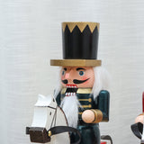 Wooden,Nutcracker,Soldier,Handcraft,Walnut,Puppet,Christmas,Decorations