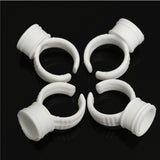 50pcs,White,Pigment,Holder,Rings,Holders