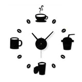 Honana,Creative,Acrylic,Mirror,Sticker,Quartz,Clocks,Watch,Large,Decor