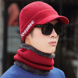 Outdoor,Men's,Letter,Earmuffs,Scarf
