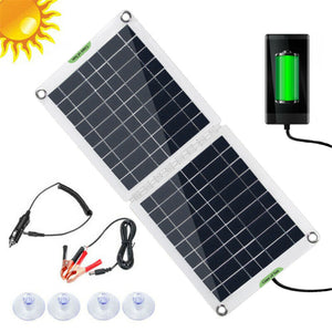 Flexible,Solar,Panel,Foldable,Battery,Charger,Phone,Outdoor,Hiking,Camping,Travel