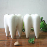 7x10cm,Tooth,Shape,Flower,Succulent,Plant,Storage,Ceramic,Gardening,Potted,Creative,Decor