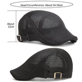 Collrown,Leisure,Breathable,Beret,Outdoor,Sport,Solid,Newsboy,Cabbie,Visor