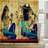 Ancient,Egypt,Print,Bathroom,Decoration,Waterproof,Shower,Curtain,Pedestal,Toilet,Cover