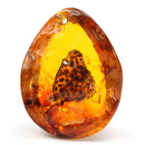 Butterfly,Amber,Resin,Amber,Butterfly,Insect,Stone,Pendant,Necklace,Decorations