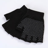 Women,Sporty,Style,Design,Fingerless,Gloves,Cotton,Figure,Glove