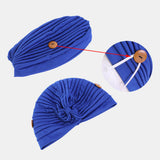 Solid,Color,Beanie,National,Style,Button,Mountable,Prevent,Strangulation,Bandana