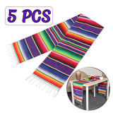 Mexican,Table,Runner,Elegant,Spandex,Elastic,Stretch,Chair,Cover,Carpet,Computer,Dining,Wedding,Decor