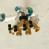 American,Standard,Brass,Faucet,Manifold,Water,Segregator,Garden,Connector,Splitter,Switcher,Control,Valve