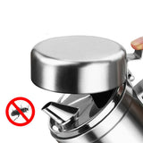 1000ml,Proof,Dispenser,Stainless,Steel,Pourer,Vinegar,Cruet,Kitchen,Flavouring,Bottles