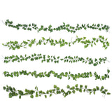 Artificial,Vines,Grape,Leaves,Green,Leafy,Plants,Ceiling,Decoration,Pipes,Block,Creepers