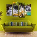 Miico,Painted,Combination,Decorative,Paintings,Ancient,Small,Waterfall,Decoration