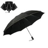 Xmund,Automatic,Umbrella,People,Reflective,Folding,Umbrella,Portable,Windproof,Sunshade,Leather,Cover