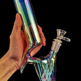 13inch,Water,Luminous,Handmade,Glass,Joint,14.5mm,Bubbler