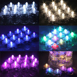 12Pcs,Waterproof,Flameless,Electronic,Colorful,Wedding,Chirstmas,Decoration,Candle,Lights