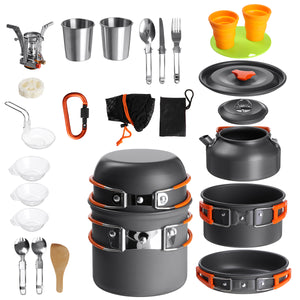 Outdoor,Camping,Hiking,Cookware,Tableware,Picnic,Cooking,Kettle,Teapot,Foldable,Spoon,Camping,Picnic,Tools