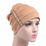 Womens,Chemo,Muslem,Ethnic,Beanie,Sleep,Turban,Headwear,Cancer,Patients