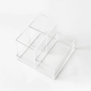 Acrylic,Clear,Multifunctional,Storage,Desktop,Organizer,Stationery,Cosmetic