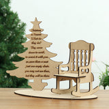 Christmas,Heaven,Wooden,Remembrance,Loved,Decorations,Craft