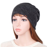 Womens,Winter,Cotton,Multifunctional,Beanie,Scarf,Outdoor,Brimless