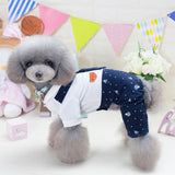 Spring,Summer,Suits,Clothes,Cotton,Material,Puppy,Couples,Pants,Teddy,Dress