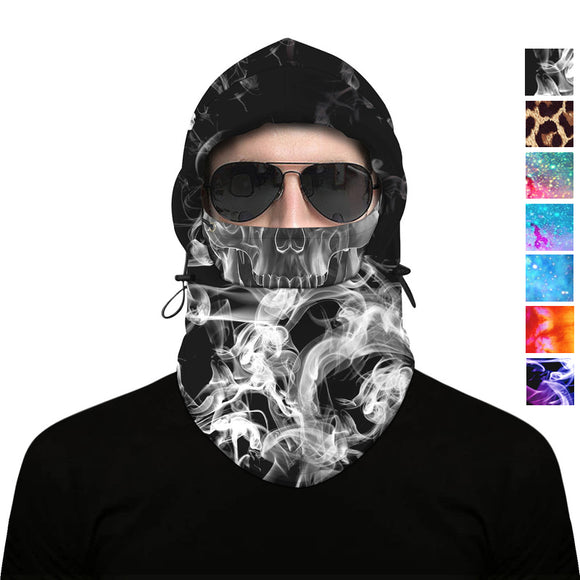 Digital,Printing,Balaclava,Military,Scarf,Tactical,Scarf,Windproof,Protection