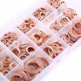 Suleve,Assortment,Copper,Washer,Gasket,Copper,Rings,Discs