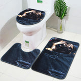 Bathroom,Washable,Carpet,Animal,Bathroom,Toilet,Cover