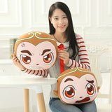 Funny,Expression,Cartoon,Monkey,Throw,Pillow,Plush,Cushion,Decoration