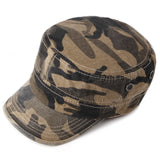 Washed,Cotton,Camouflage,Outdoor,Visor,Military,Cadet,Adjustable