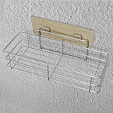 Stainless,Steel,Bathroom,Shower,Kitchen,Storage,Shelf,Organizer,Mounted,Holder