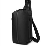 OZUKO,Men's,Oxford,Student,Outdoor,Sports,Casual,Crossbody,Travel,Waterproof,Shoulder,Sling,Chest