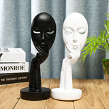 Resin,Modern,Women,Thinker,Statue,Abstract,Sculptures,Characters,Crafts,Handmade,Carving,Ornament,Decorations
