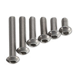 Suleve,M3SH2,Stainless,Steel,Socket,Button,Screw,Bolts,Assortment,240pcs