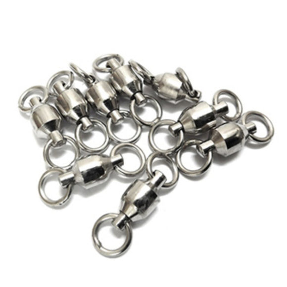 Stainless,Steel,Bearing,Swivel,Solid,Fishing,Accessories