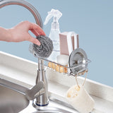 Stainless,Steel,Faucet,Storage,Holder,Bathroom,Kitchen,Shelf