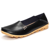 Women,Sandals,Solid,Genuine,Leather,Casual,Shoes,Woman,Flats,Sandals,Female,Beach,Slippers