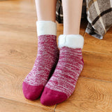 Women,Thickening,Fleece,Lining,Floor,Socks,Ankle,Socks