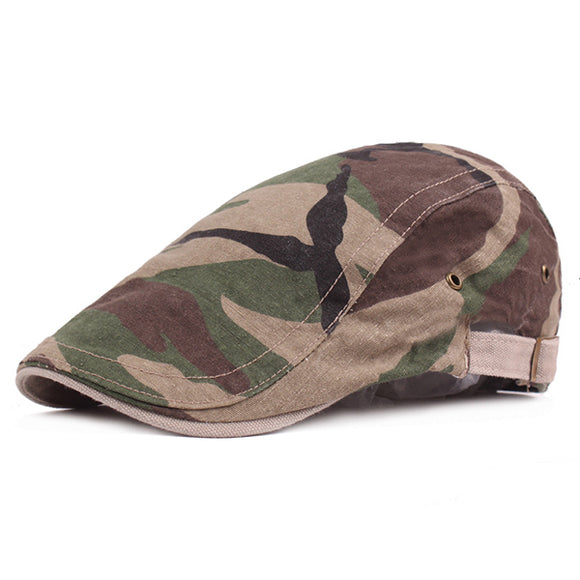 Camouflage,Cotton,Military,Beret,Bucket,Adjustable,Outdoor,Sunshade