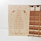 Wooden,Christmas,Calendar,Cabinet,Candy,Drawer,Lockable,Party,Decor,Chocolates,Candy,Stand