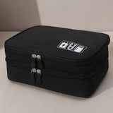 Double,Layer,Waterproof,Digital,Headphone,Charger,Storage,Organizer