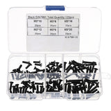 Suleve,M3CH7,Carbon,Steel,Socket,Screws,Countersunk,Bolts,Assortment,120pcs