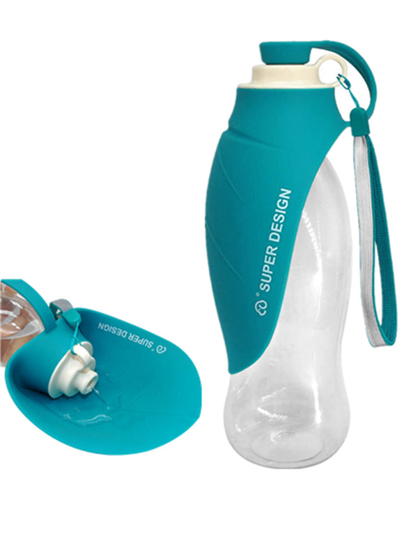 650ml,Sport,Portable,Water,Bottle,Expandable,Silicone,Travel,Bottles,Puppy